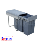 Thùng Rác Ray Trượt 2 Ngăn DF30 - Ảnh 2