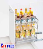 GIÁ GIA VỊ INOX NAN DẸT DS.35 - Ảnh 3