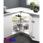 Mâm Xoay Nan Inox Mở 3/4 - 270ᴼ  DK270 - Ảnh 2